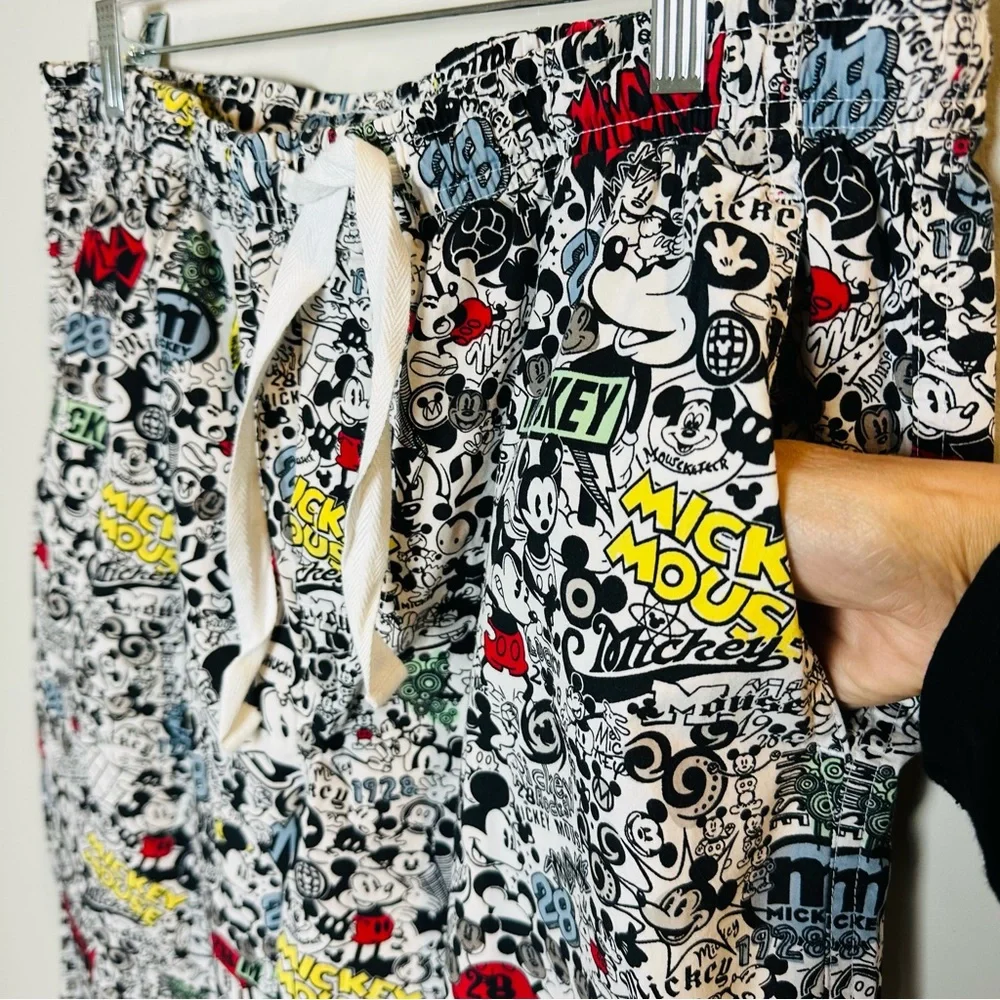 Disney Parks Official‎ Lounge Pants - Mickey Mouse Through The Years Size XL.C21 - Picture 5 of 12